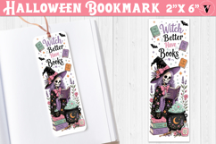 Halloween Bookmark | Spooky Bookish Bookmark, Ghost Reading Product Image 1
