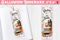 Halloween Bookmark | Spooky Bookish Bookmark, Ghost Reading Product Image 1