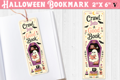 Halloween Bookmark | Spooky Bookish Bookmark, Ghost Reading Product Image 1