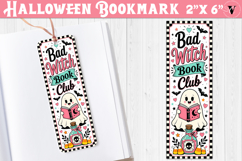 Halloween Bookmark | Spooky Bookish Bookmark, Ghost Reading Product Image 1