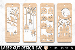 Halloween Bookmark Laser Cut SVG Product Image 2