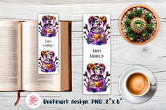 Halloween Bookmark Png, Bookmark Sublimation, Book Png, Rectangular Design Png