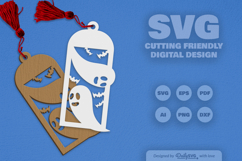 Halloween Bookmark SVG Product Image 1