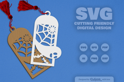 Halloween Bookmark SVG Product Image 1