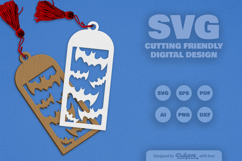 Halloween Bookmark SVG Product Image 1