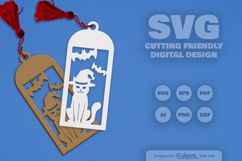 Halloween Bookmark SVG Product Image 2