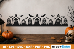 Halloween Border SVG Cut File Product Image 3