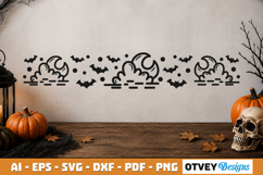 Halloween Border SVG Cut File Product Image 1