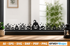 Halloween Border SVG Cut File Product Image 1