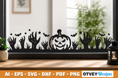 Halloween Border SVG Cut File Product Image 3