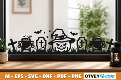 Halloween Border SVG Cut File Product Image 1