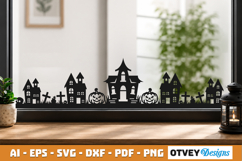 Halloween Border SVG Cut File Product Image 1