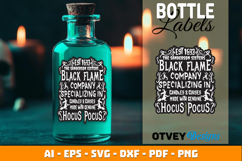 Halloween Bottle Labels | Witch Potion Label Product Image 3