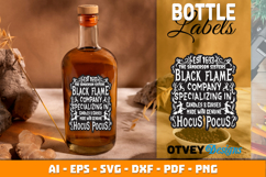 Halloween Bottle Labels | Witch Potion Label Product Image 2