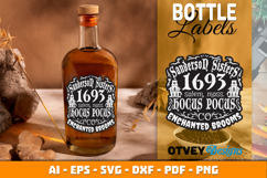 Halloween Bottle Labels | Witch Potion Label Product Image 1