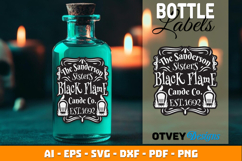 Halloween Bottle Labels | Witch Potion Label Product Image 1