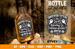 Halloween Bottle Labels | Witch Potion Label Product Image 1