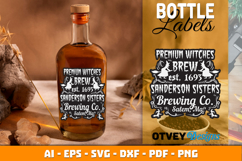 Halloween Bottle Labels | Witch Potion Label Product Image 1