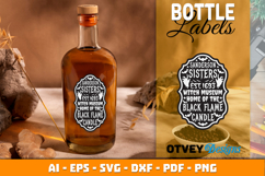 Halloween Bottle Labels | Witch Potion Label Product Image 2
