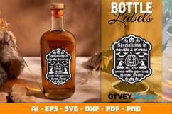 Halloween Bottle Labels | Witch Potion Label Product Image 1