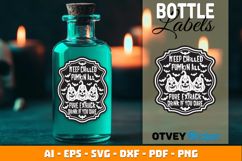 Halloween Bottle Labels | Witch Potion Label Product Image 3