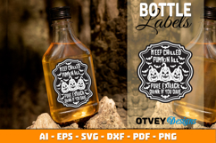 Halloween Bottle Labels | Witch Potion Label Product Image 1