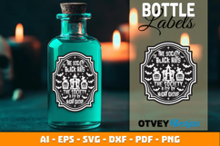 Halloween Bottle Labels | Witch Potion Label Product Image 1