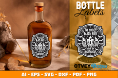 Halloween Bottle Labels | Witch Potion Label Product Image 2