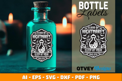 Halloween Bottle Labels | Witch Potion Label Product Image 3