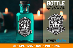 Halloween Bottle Labels | Witch Potion Label Product Image 2