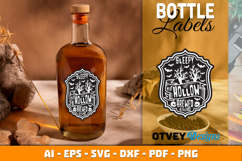 Halloween Bottle Labels | Witch Potion Label Product Image 2