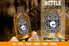Halloween Bottle Labels | Witch Potion Label Product Image 1