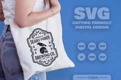 Halloween Bottle Label SVG Product Image 6
