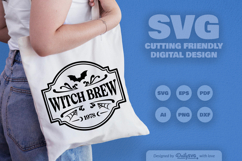 Halloween Bottle Label SVG Product Image 5