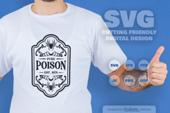 Halloween Bottle Label SVG Product Image 4