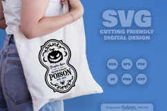 Halloween Bottle Label SVG Product Image 7