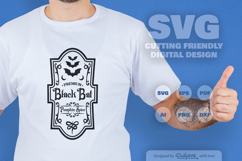 Halloween Bottle Label SVG Product Image 4