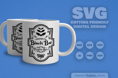 Halloween Bottle Label SVG Product Image 7