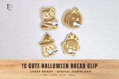 Halloween Cute Butt Bread Clip Product Image 4
