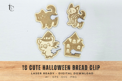Halloween Cute Butt Bread Clip Product Image 6