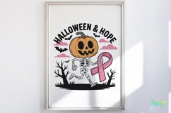 Halloween Breast Cancer SVG Sublimation Product Image 2