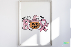 Halloween Breast Cancer SVG Sublimation Product Image 2