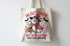Halloween Breast Cancer SVG Sublimation Product Image 3
