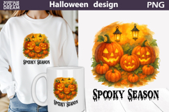 Cozy Halloween Brush Strokes | Spooky Vibes Clipart Product Image 2