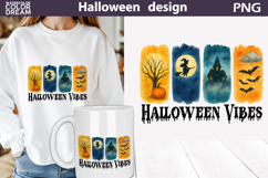 Cozy Halloween Brush Strokes | Spooky Vibes Clipart Product Image 8
