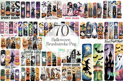 Halloween Brushstroke Png Sublimation Product Image 1
