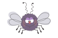Cute Halloween Bug Laser Cut SVG Product Image 2
