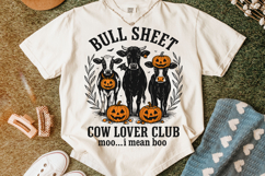Bull Sheet Funny Cow Halloween PNG, Spooky PNG, Pumpkin PNG Product Image 5