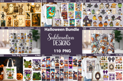 Halloween Sublimation Bundle| Magic Book Witch Elixir Card Product Image 1