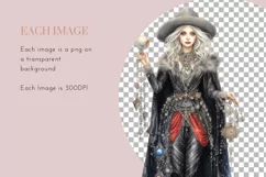 Encrusted Halloween Watercolour Clipart PNG 44 Product Image 6